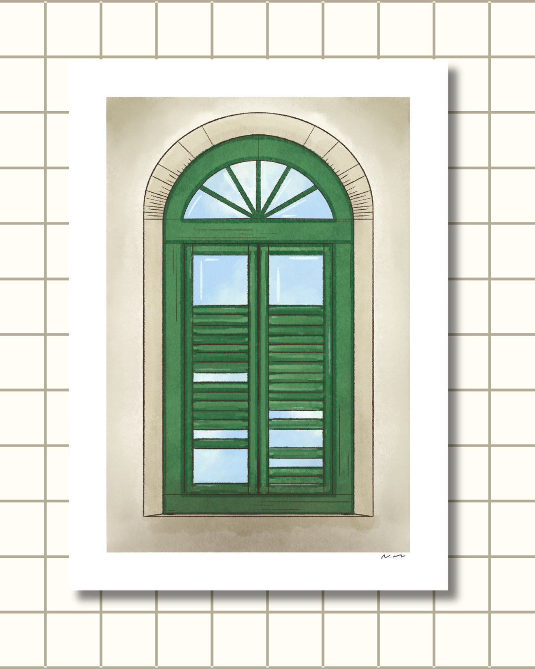 la ventana